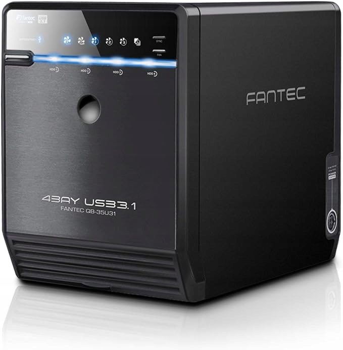 Obudowa HDD 3,5" Fantec QB-35U31 4x0HDD USB-C (WADA)
