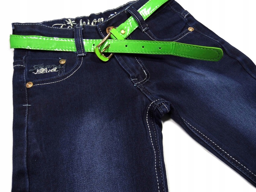 dziewczęce SPODNIE jeans 967 KALINA 152 klasyczne elastyczne Marka Inna marka