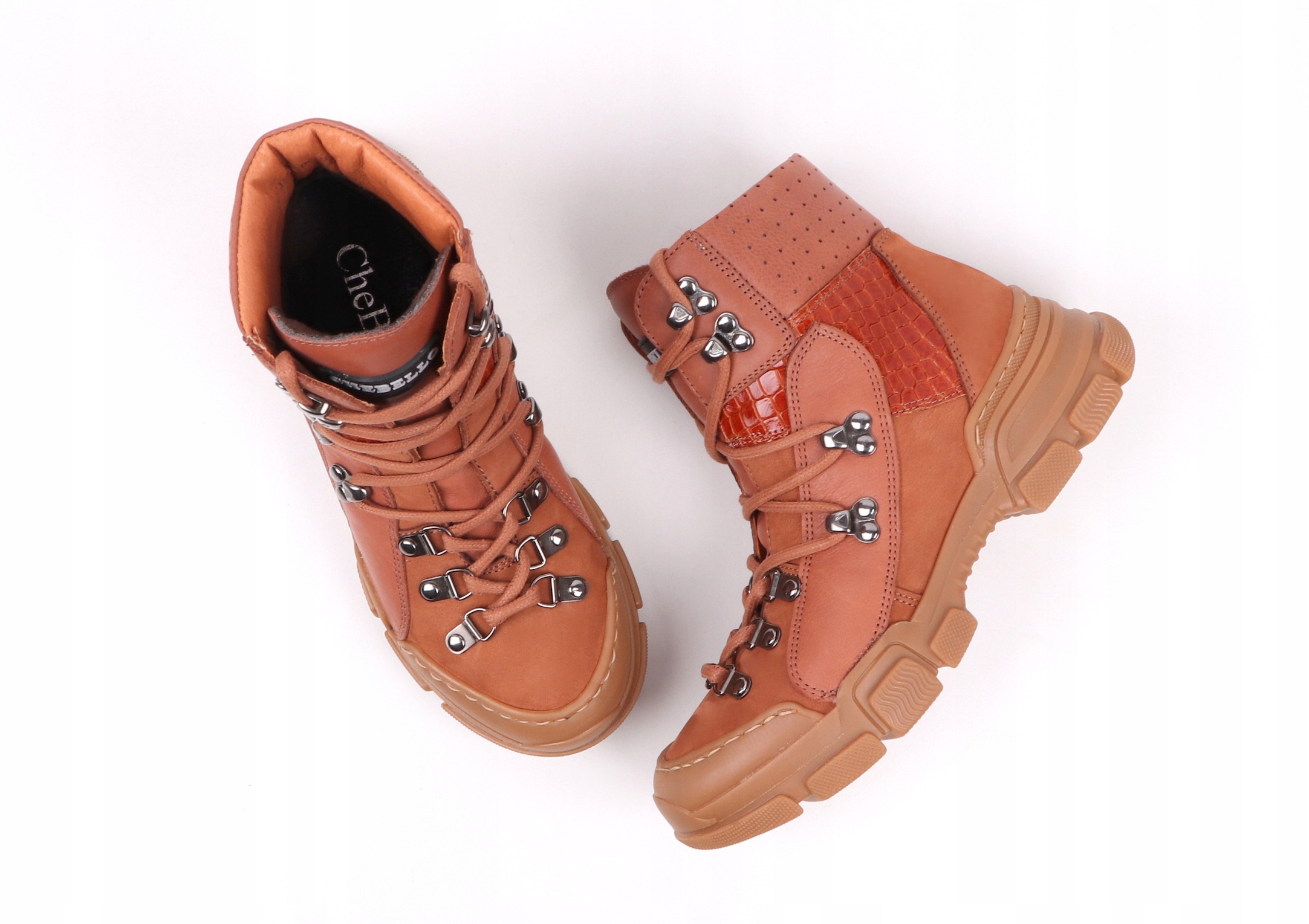 Botki CheBello 2519 rude rudy r. 38 Marka CheBello