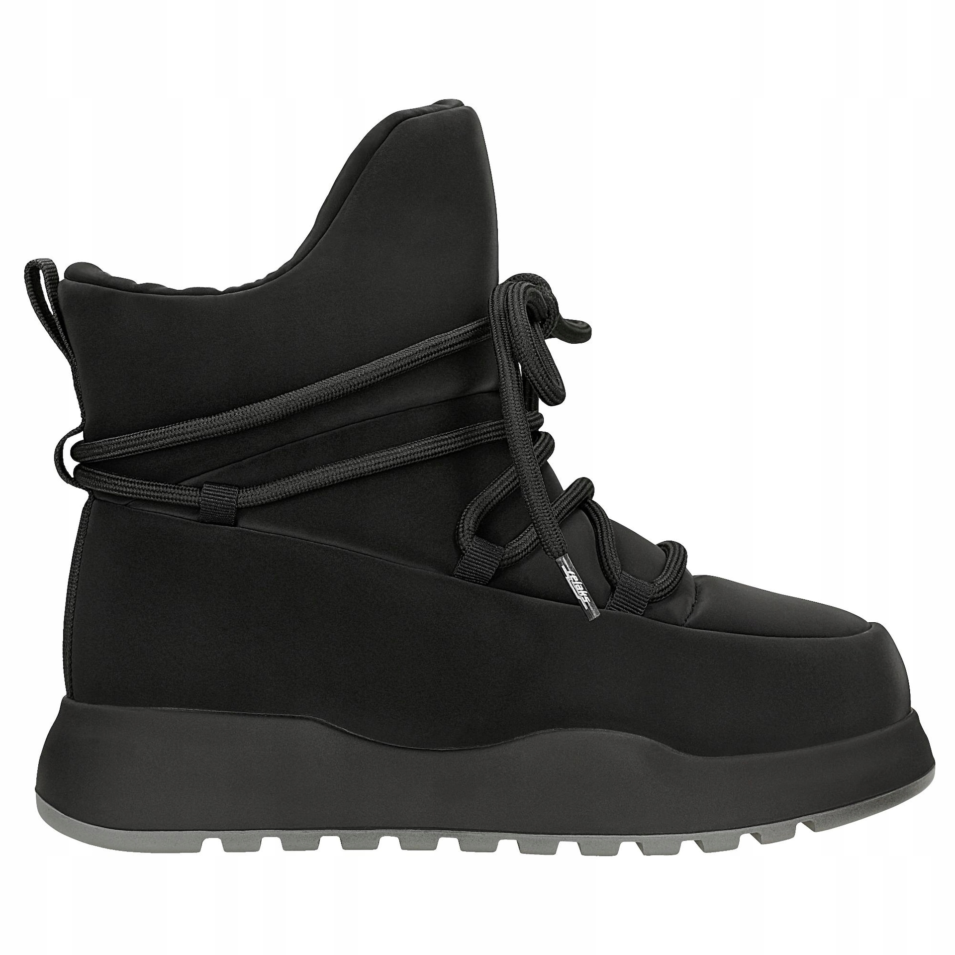 Černé zateplené dámské sněhule Relaks vel.