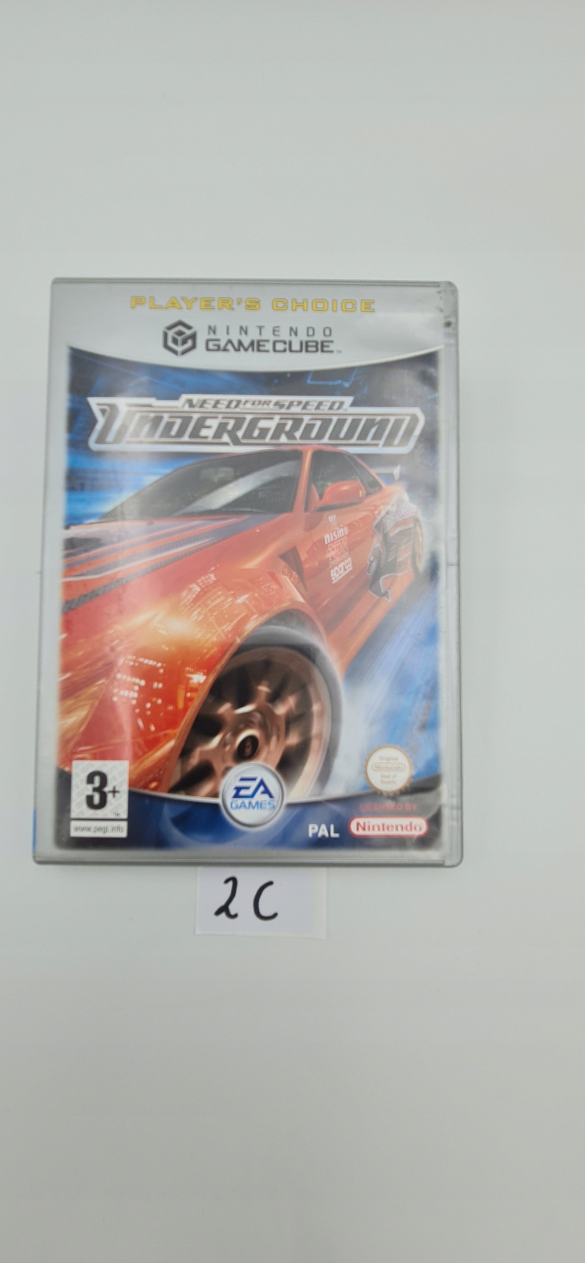 NINTENDO GAMECUBE NEED FOR SPEED UNDERGROUND
