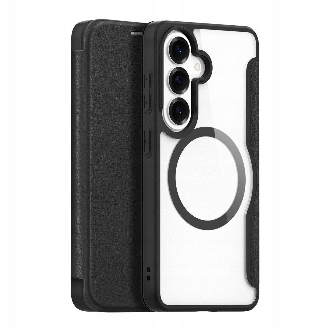 Etui Dux Ducis Skin X Pro z portfelem kompatybilne z MagSafe na Samsung Gal