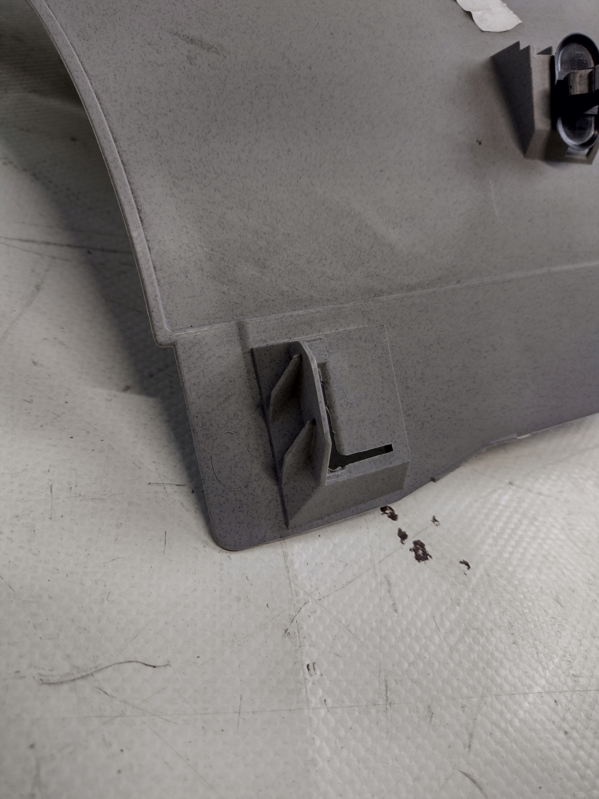 right cover slupka boot Opel Zafira B