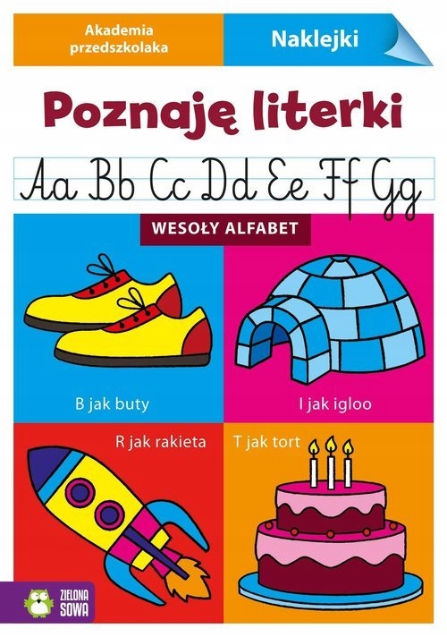 

Wesoły alfabet. Akademia przedszkolaka. Ćwiczenia