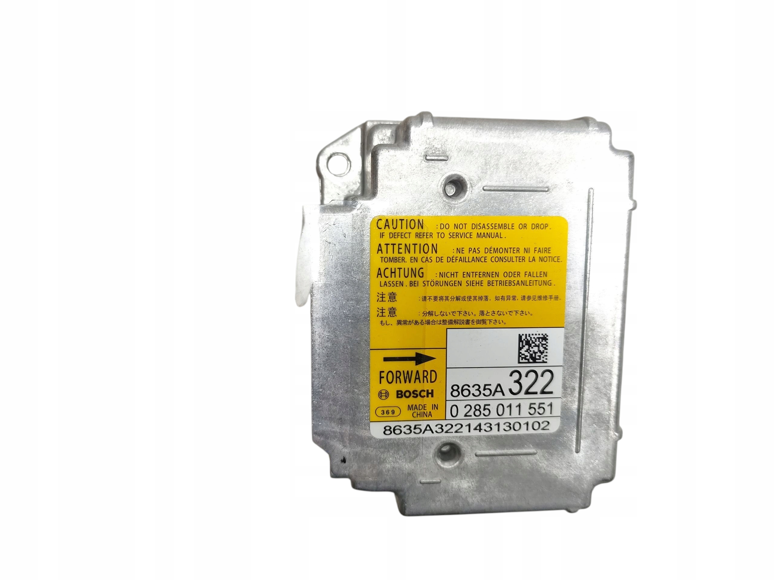 SENSOR modulo airbag airbag CITROEN C4 AIRCROSS 8635A322