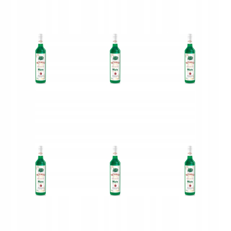 Barmanský sirup máta Victoria's 490ML X6