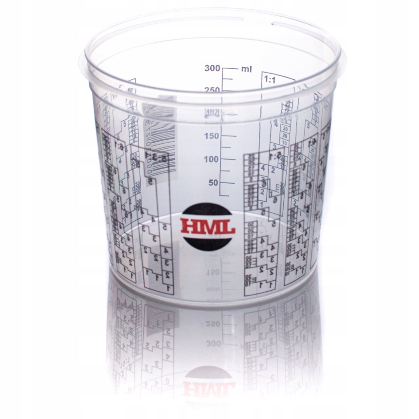 Kubek Lakierniczy Plastikowy z Podziałką 385ml HML Marka inna