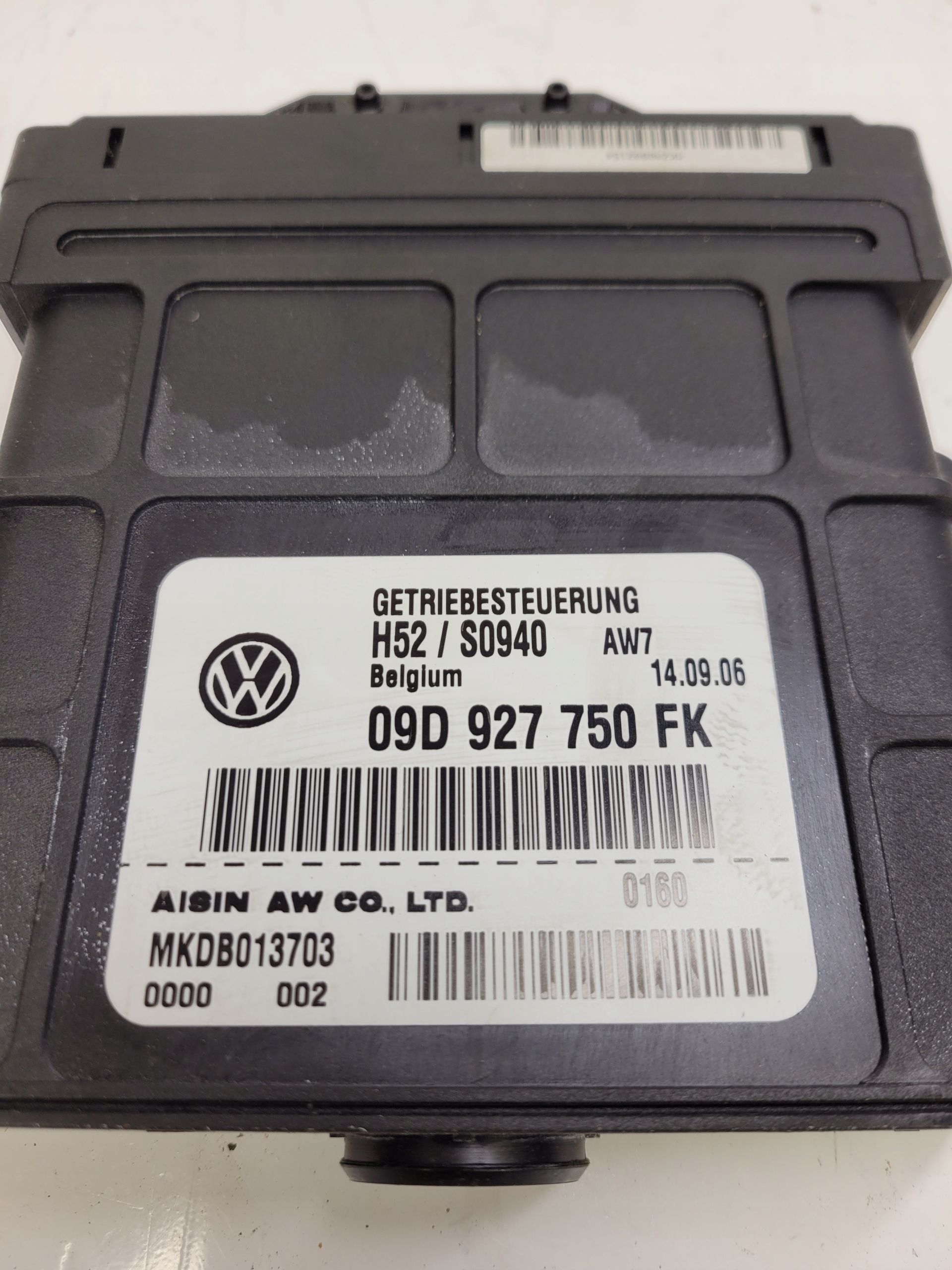 Bedienteil Getriebe getriebe AUDI Q7 3.0 09D927750FK