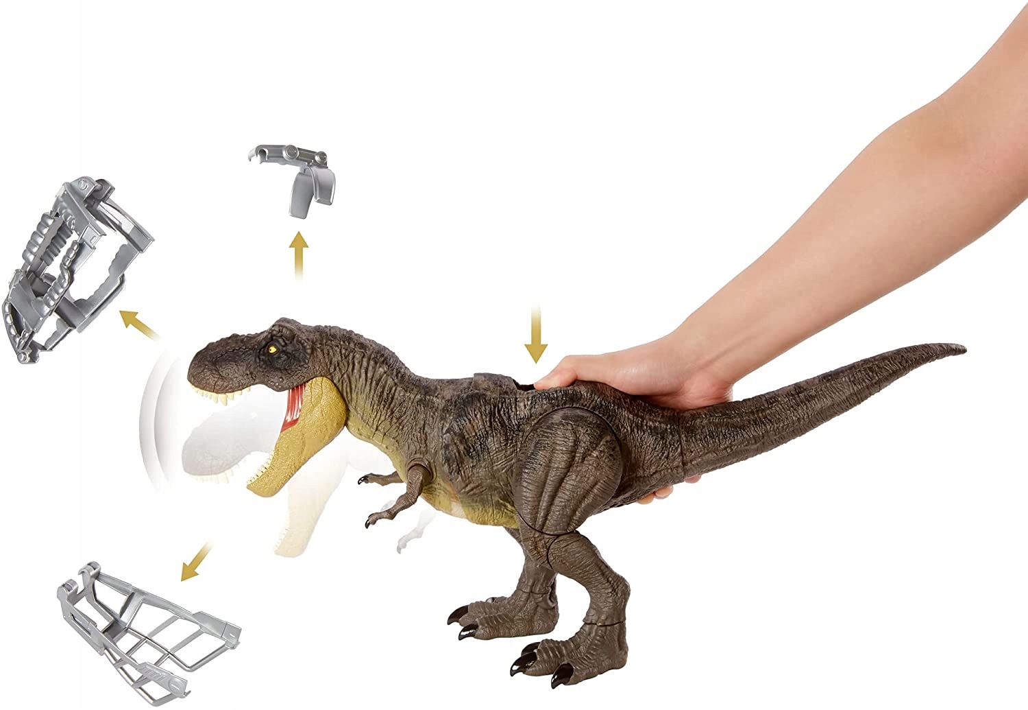 JURASSIC WORLD DINOZAUR T-REX MIAŻDŻĄCY KROK GWD67 Kod producenta GWD67