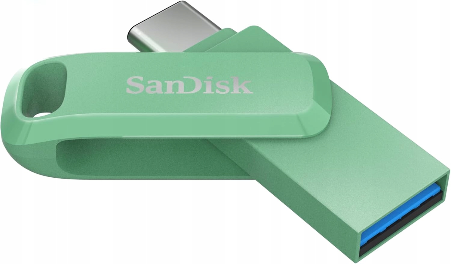 Pendrive Sandisk Ultra Dual DriveGo Usb Type-C 256GB Zielony Absinthe Green