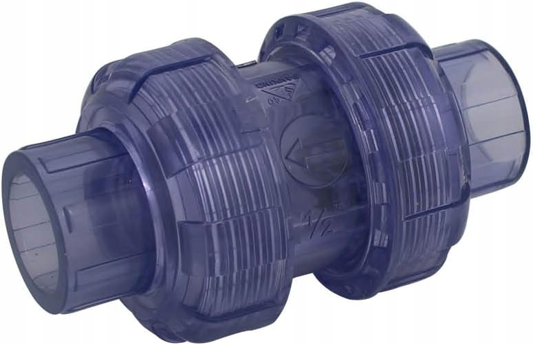 Spätný kanalizačný ventil Pvc 20 mm pre odpadové vody z akvária bazéna