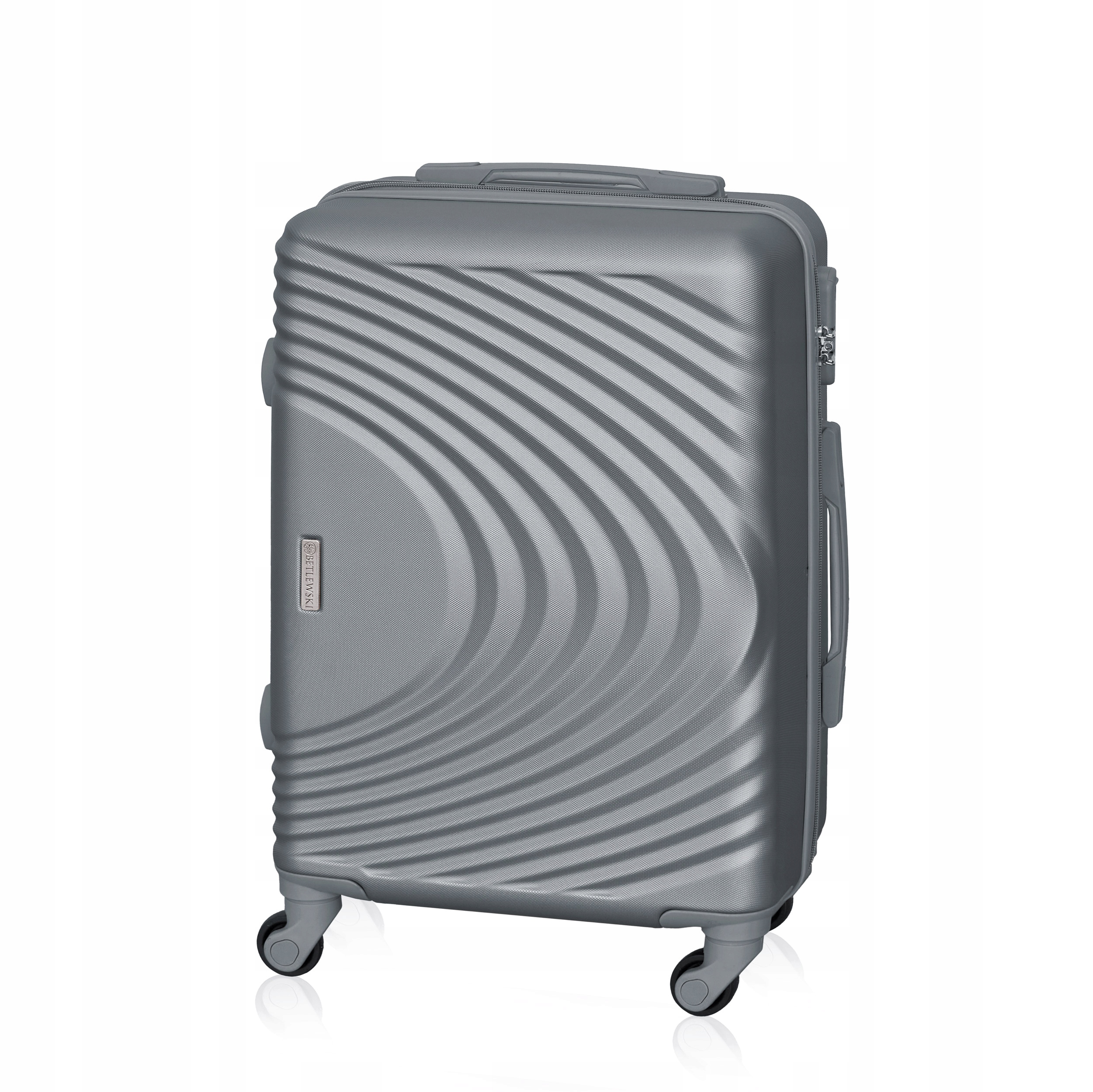 Mała walizka damska kabinowy bagaż podręczny na kółkach do samolotu Abs S