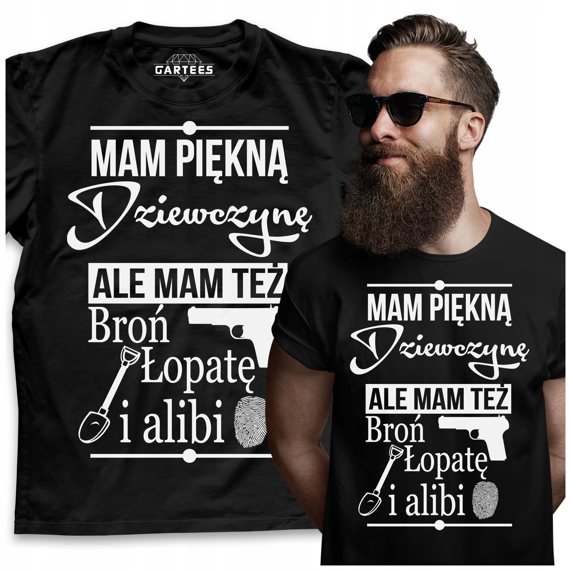 

Koszulka Męska Mam Piękną Dziewczynę
