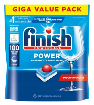 TABLETKI FINISH A100 POWER ALLIN1 FRESH