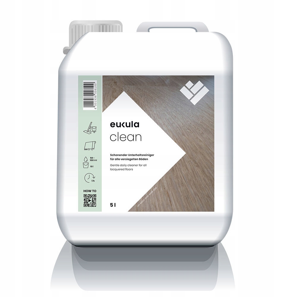 Eukula Clean 5L koncentrát na mytí dřevěných podlah, dlaždic a panelů