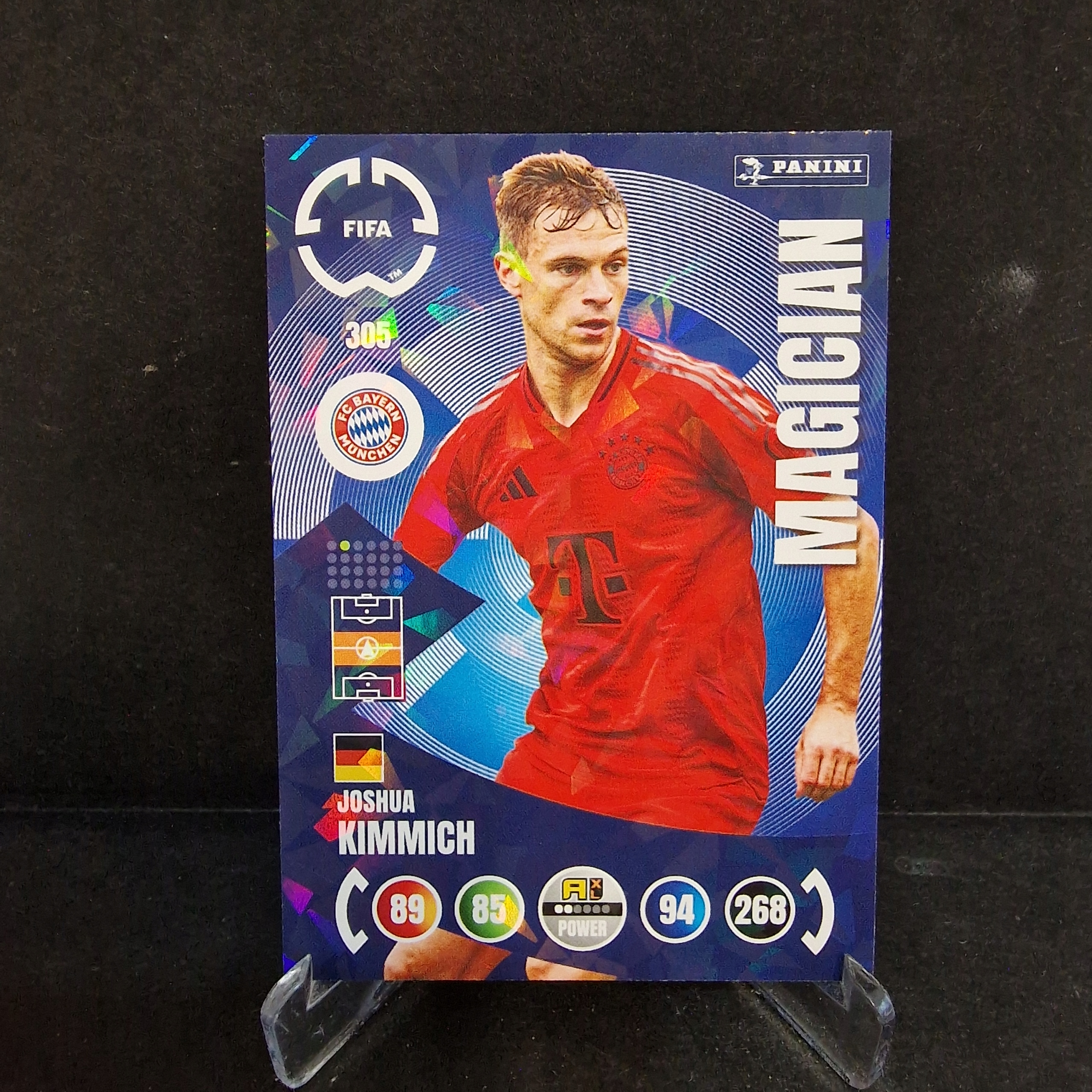 2025 Panini Fifa Club World Cup Joshua Kimmich Bayern Munich Magician /K31