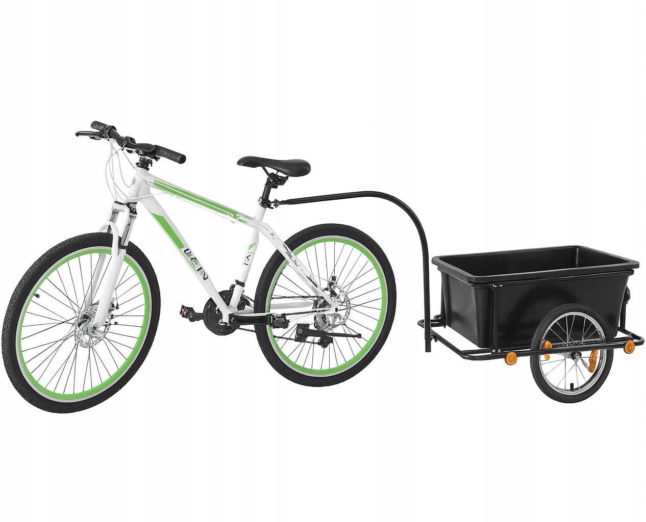 Bagażnik Rowerowy Wózek Ogrodowy Transportowy 90L