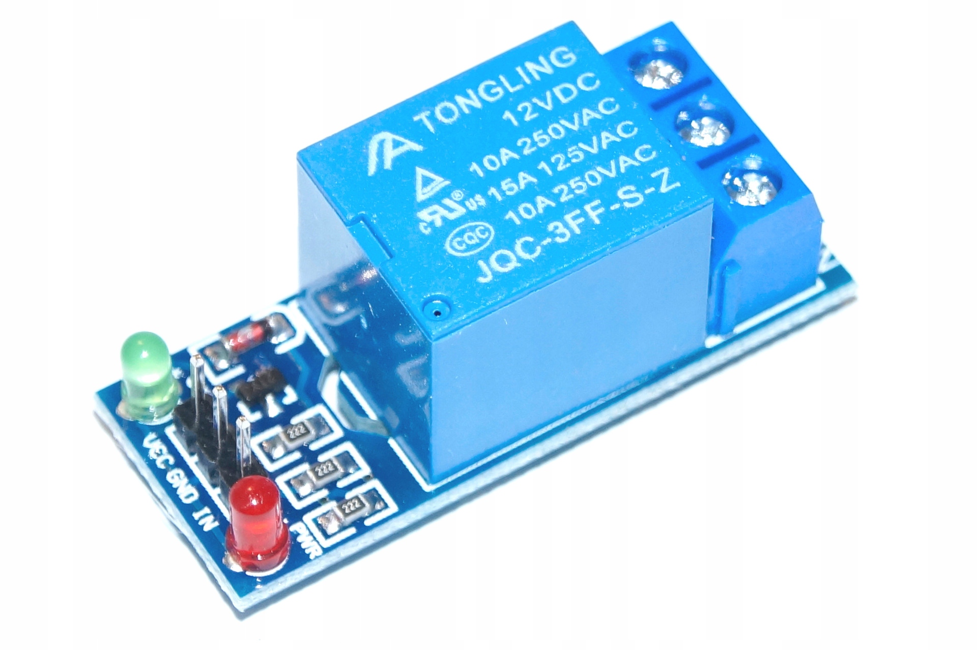 Moduł przekaźnik 12V 10A Arduino AVR