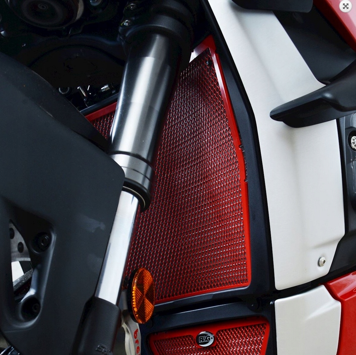 Kryt Chladiča Rg Ducati Streetfigh V4(S) 20-/PANIGALE V4R 19- Red