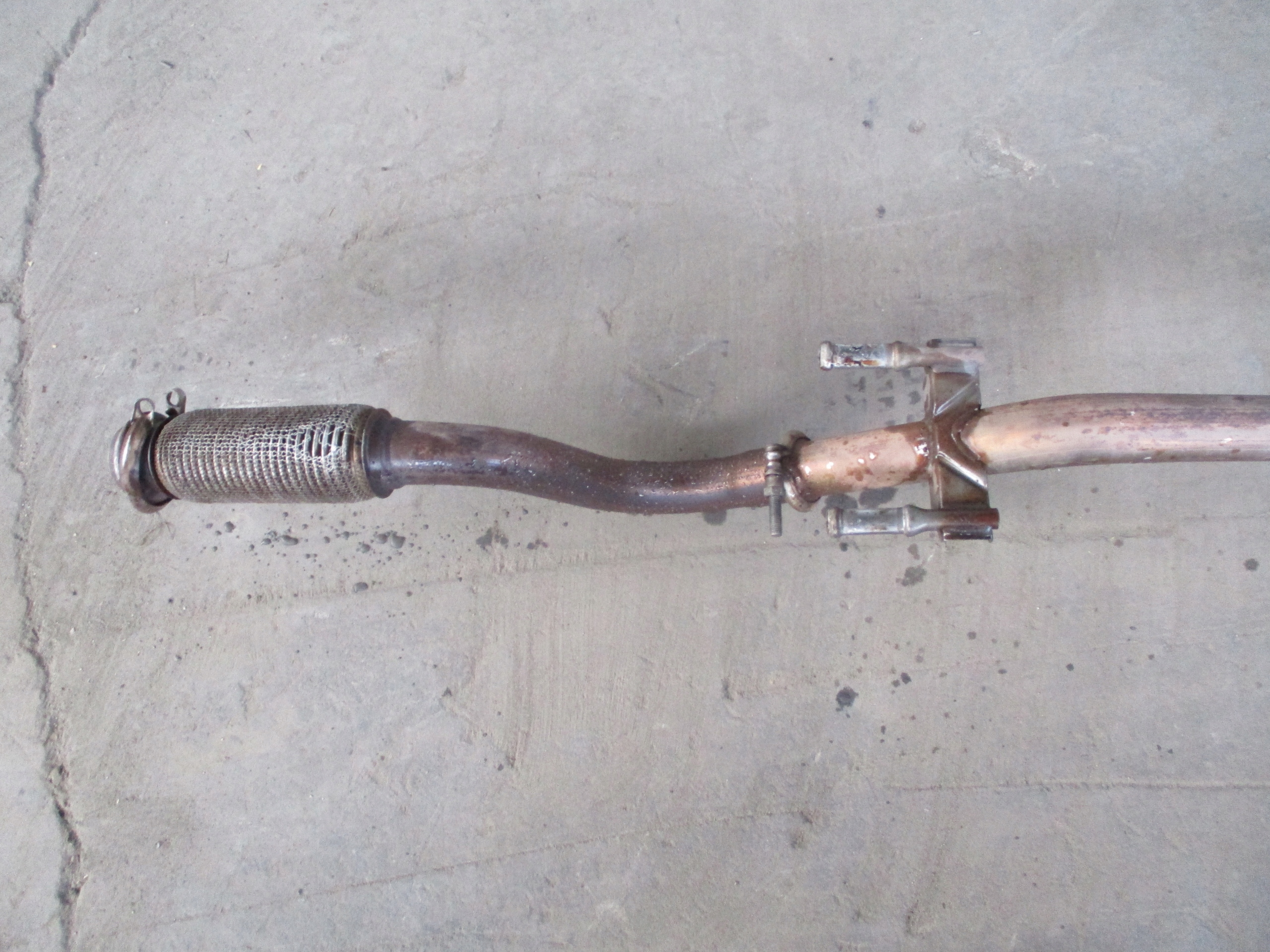 muffler, exhaust PEUGEOT 3008 and 1,6D