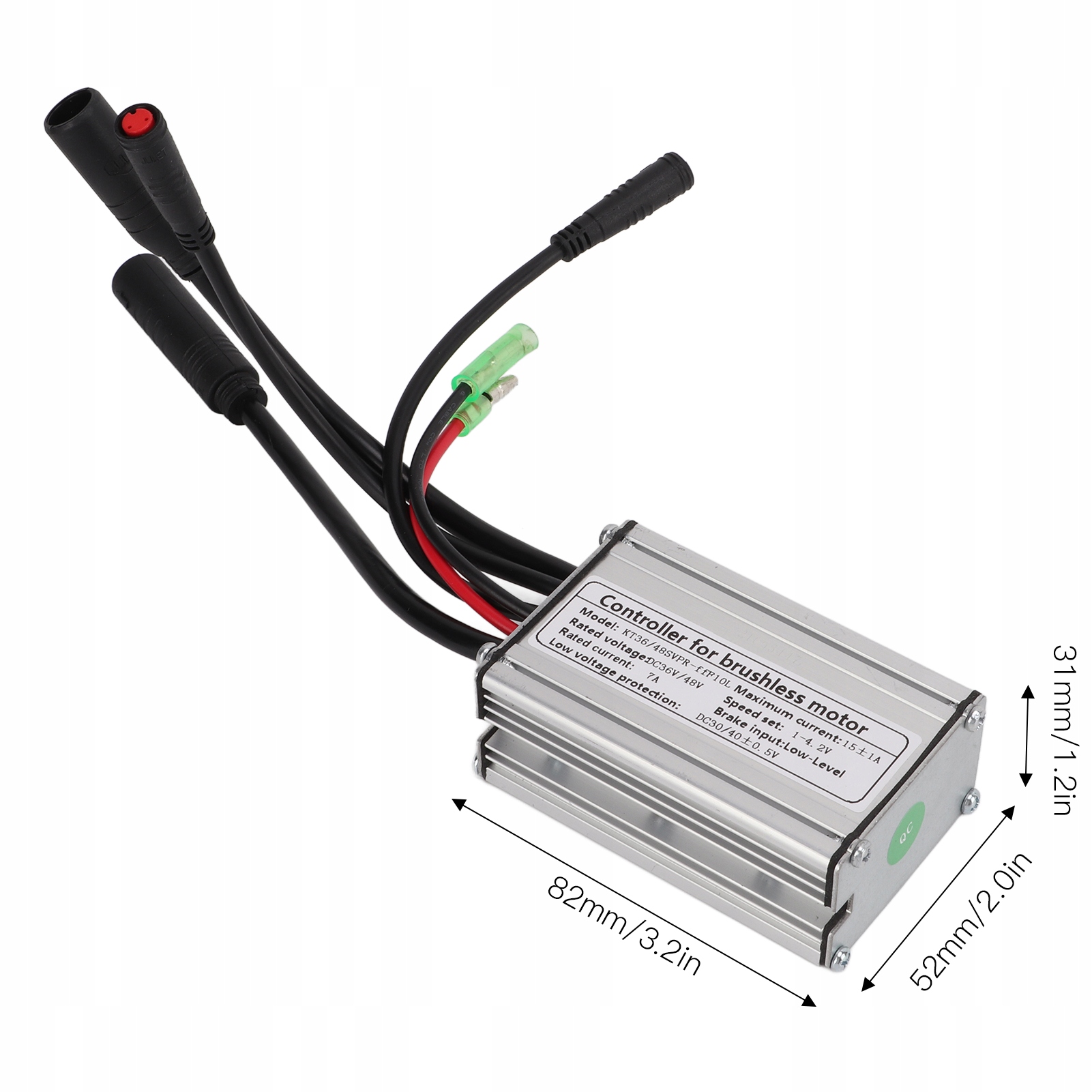 36V 48V 15A KONTROLER ROWER ELEKTRYCZNY 250W Stan opakowania oryginalne