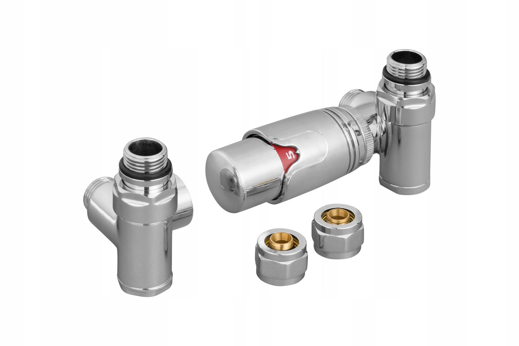

Zestaw termostatyczny Hbv-cr-p chrom prawy