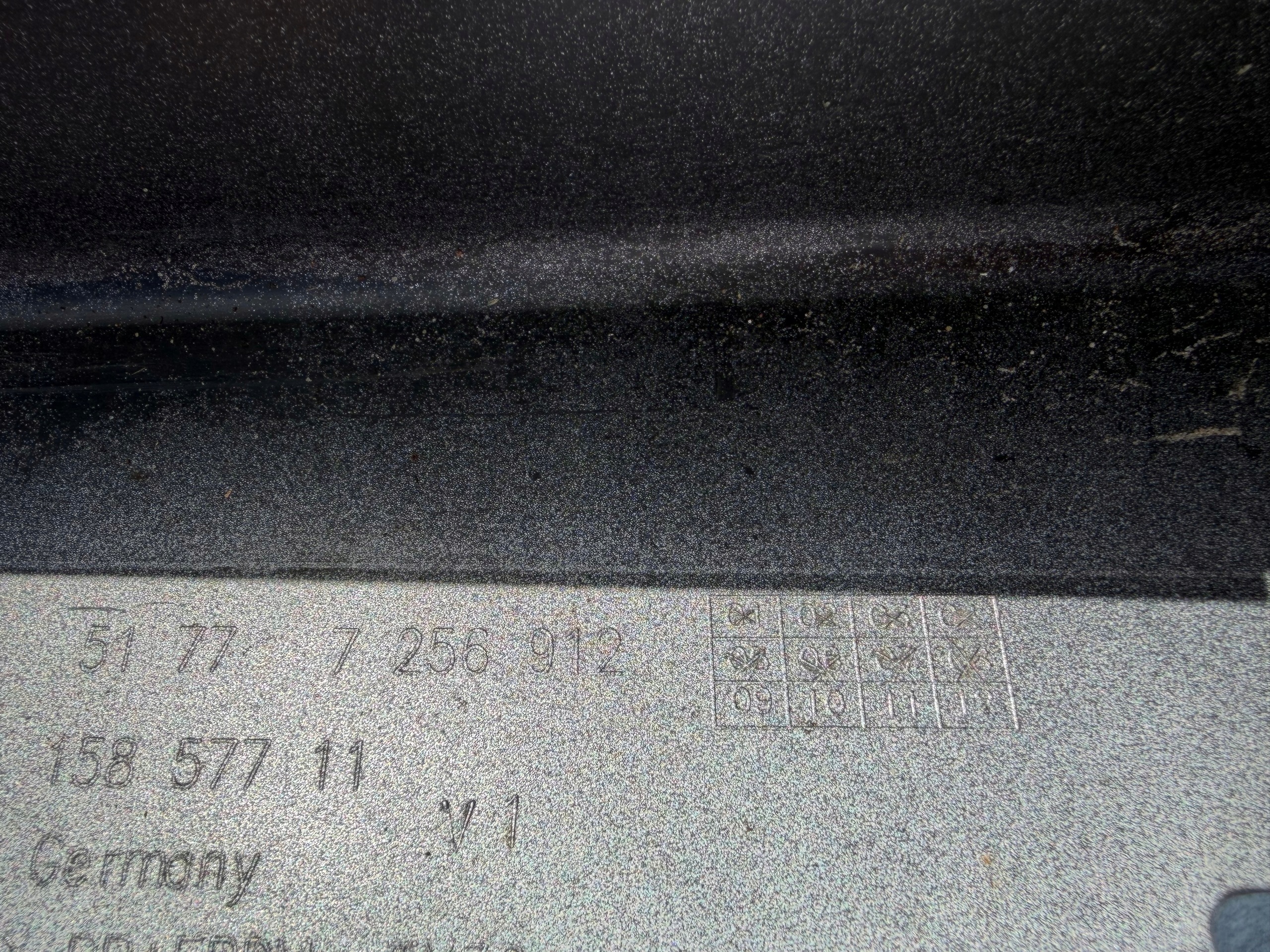 moulding threshold right BMW 3 F30 F31 7256912