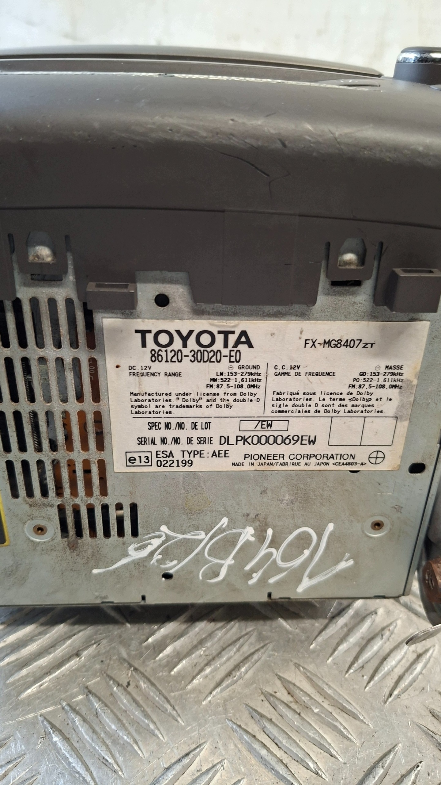 PANEL BOCCHETTE Schermo LEXUS GS300