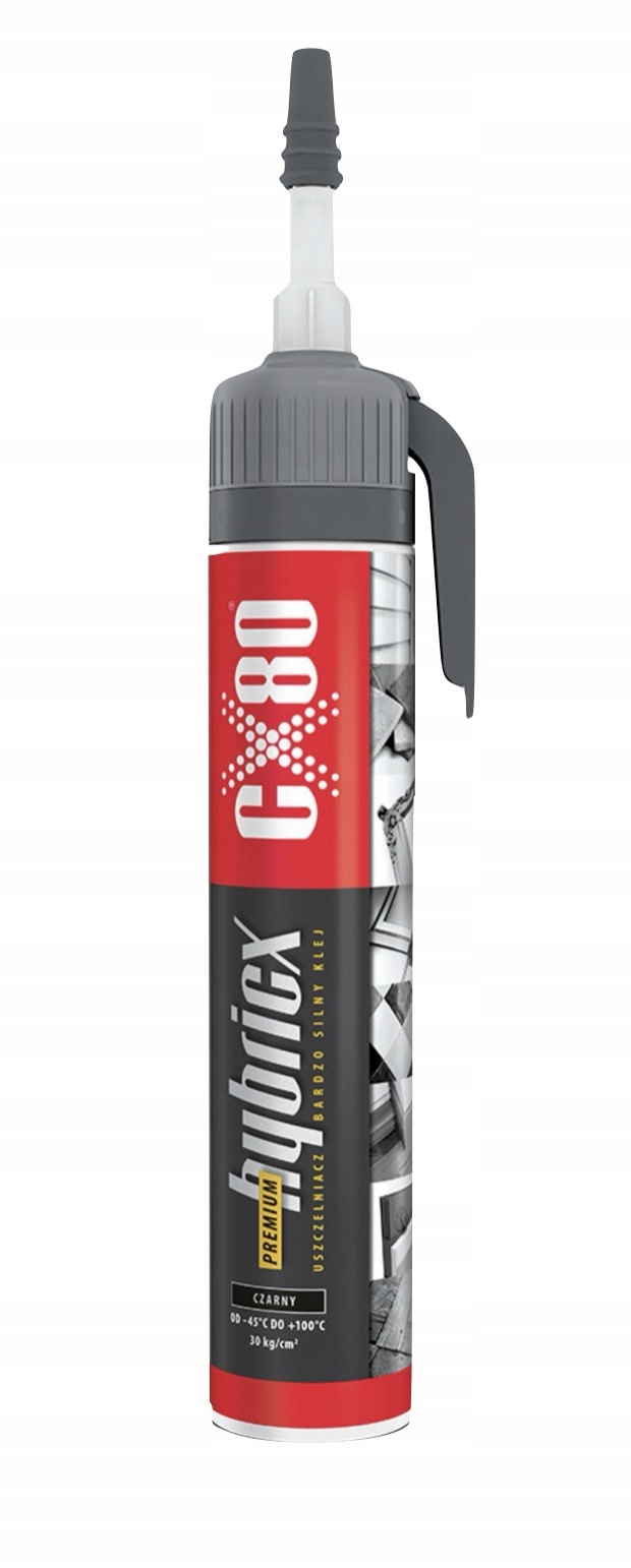 CX80 klej hybrydowy HybriCX premium poliuretanowy czarny 210 g