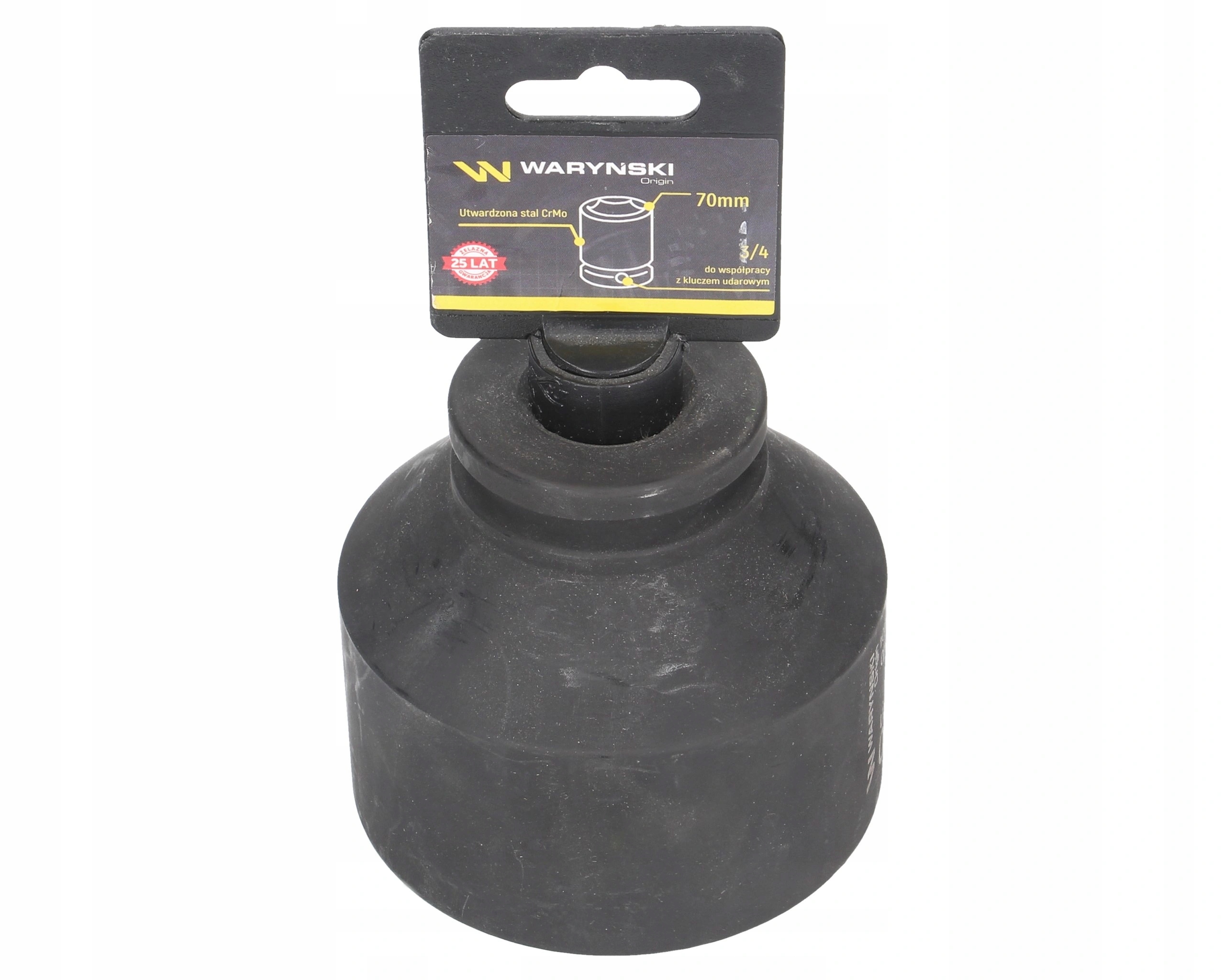 Nárazový nástavec šestihranný 3/4" 70 mm CrMo Din 3129 Waryński