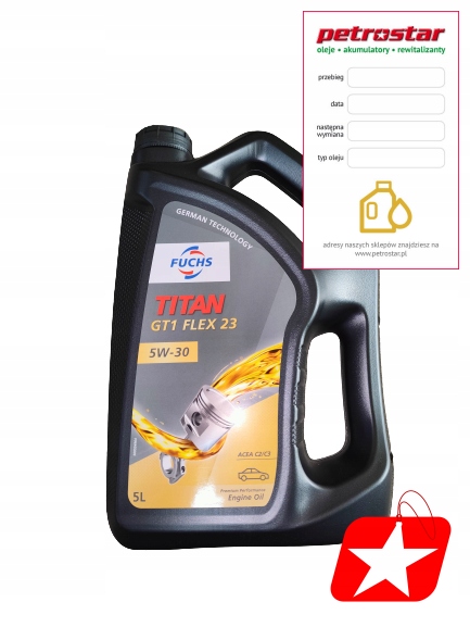 Fuchs Titan GT1 Flex 23 5V30 5L