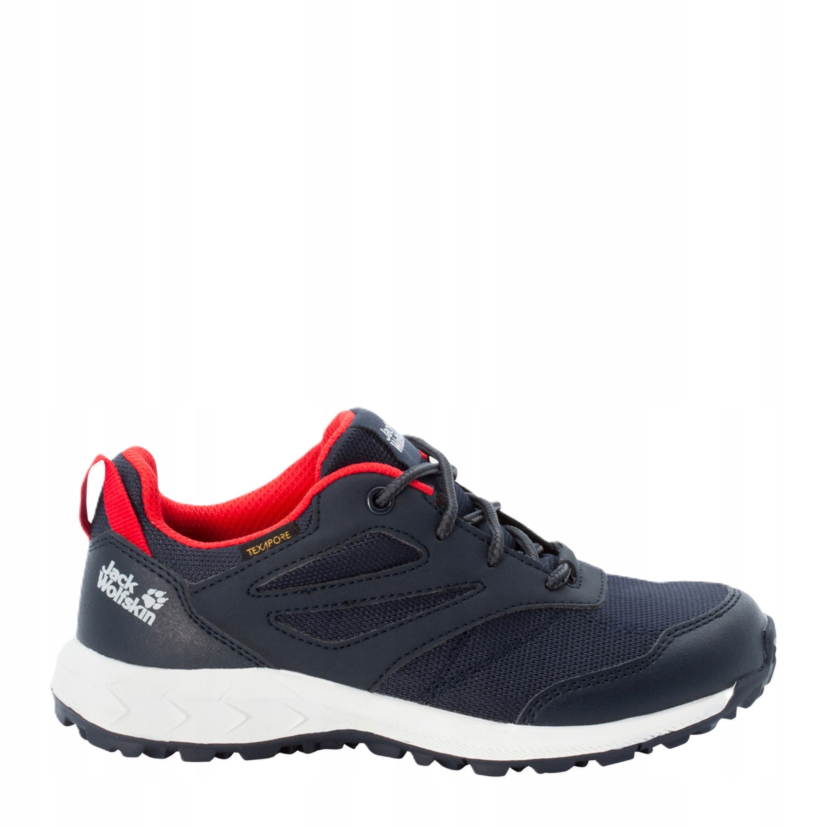 Buty sportowe chłopięce lekkie Jack Wolfskin Woodland Texapore Low K
