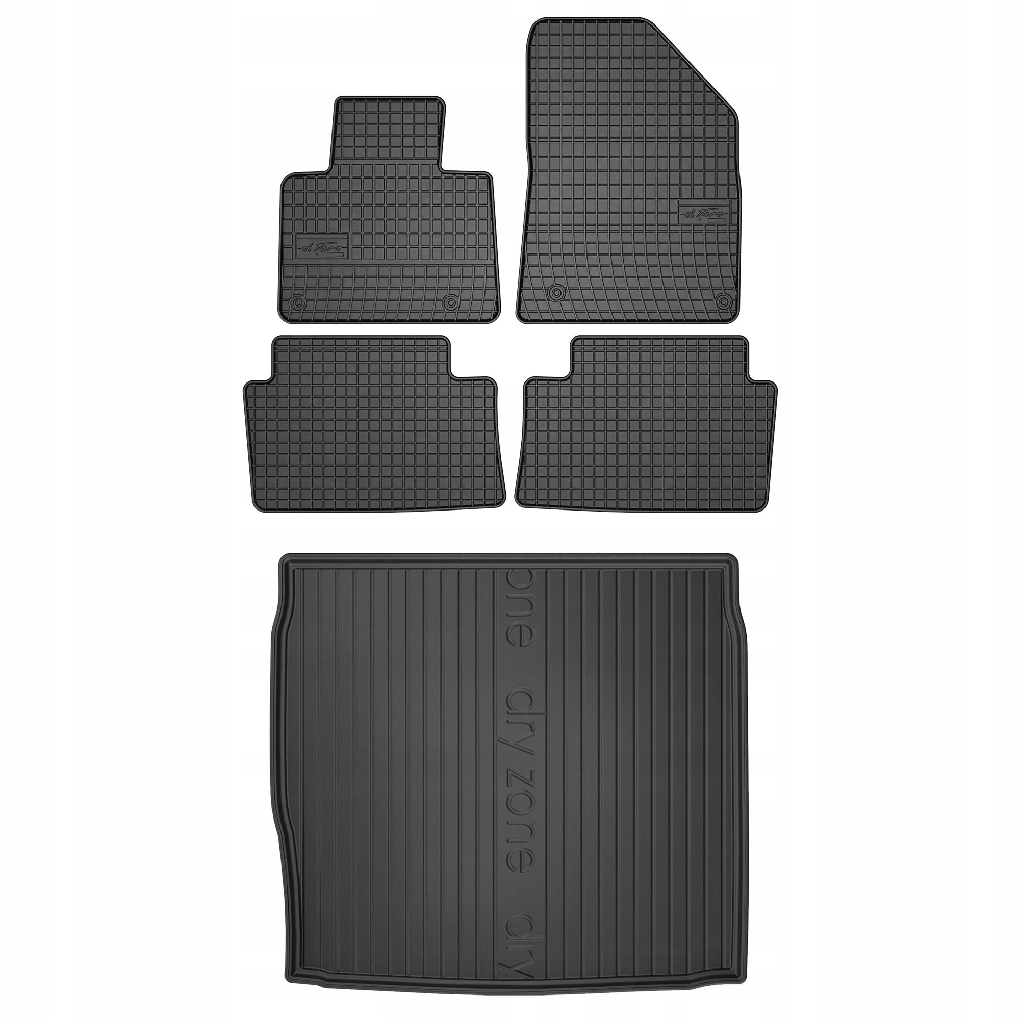 Sada gumových kobercov a rohoží Citroen C5 II 2008-2017