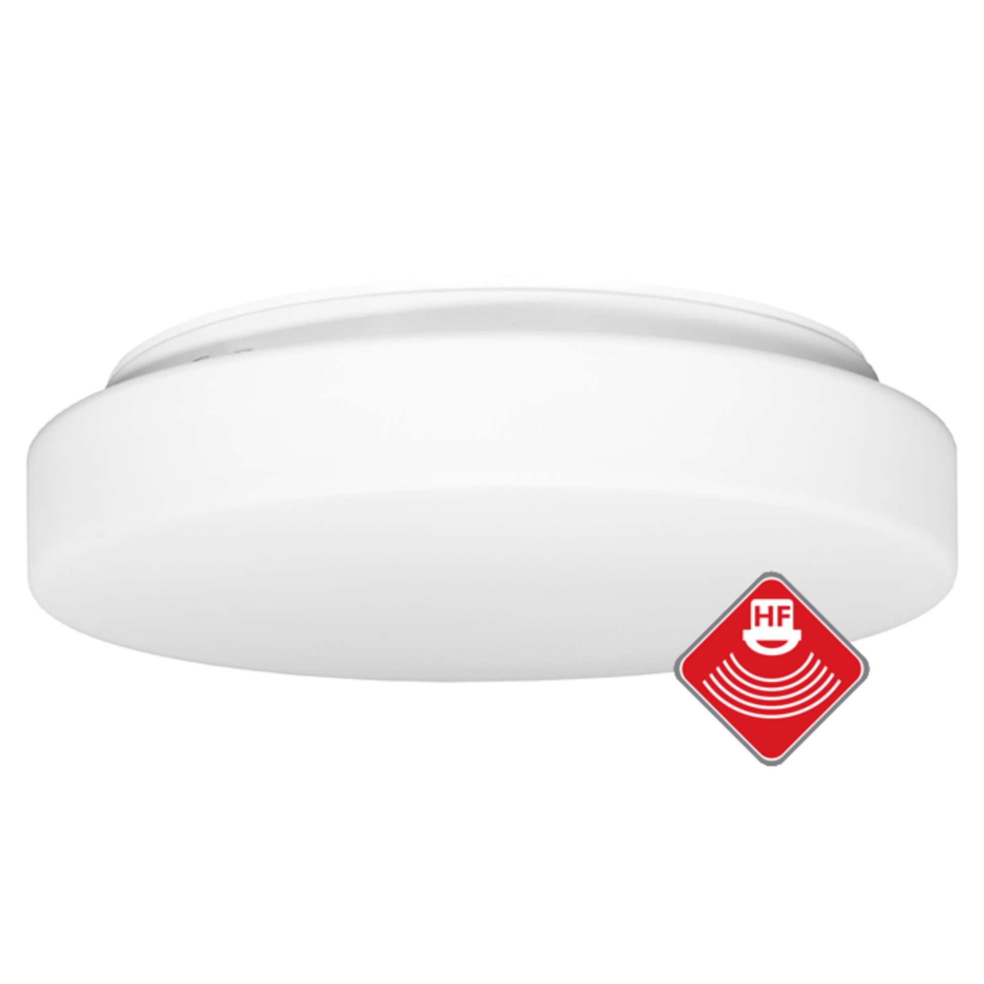 Ecolite Stropné svietidlo 2xE27 39,5 cm IP44 Hf senzor biele W142-BI