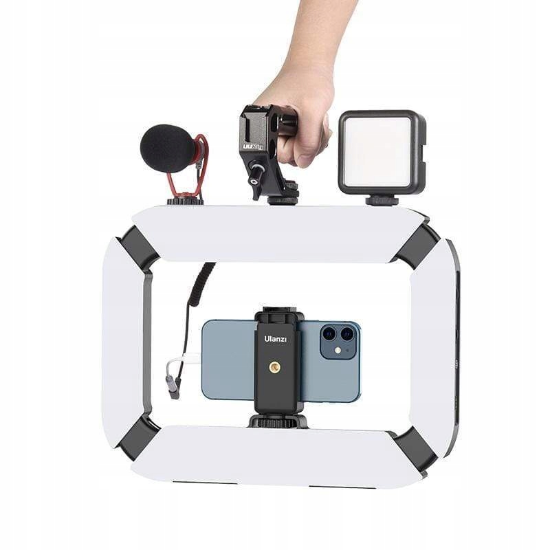 Lampa LED GRIP RIG RING Uchwyt ULANZI U200 do Telefonu Aparatu Kamery Źródło światła LED