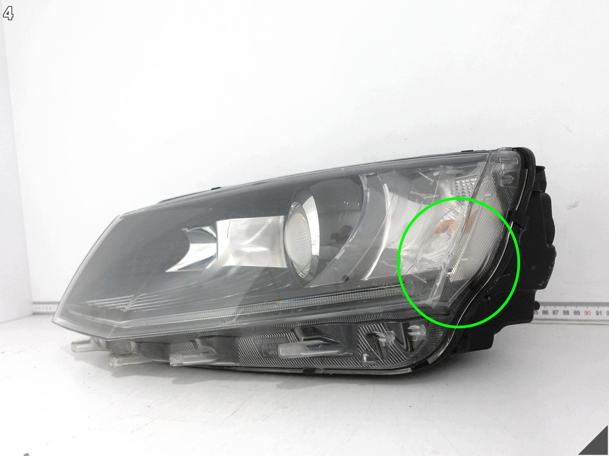 SKODA OCTAVIA III 5E1 12-16 light HEADLIGHT XENON + LED left front EUROPA