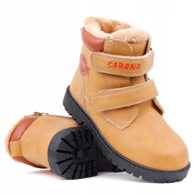 

Trapery ocieplane camel 5 śniegowce zimowe r.31