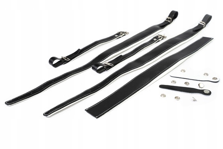 Sada pásů, pásků Polské Široké Black/white pro akordeon 96 b