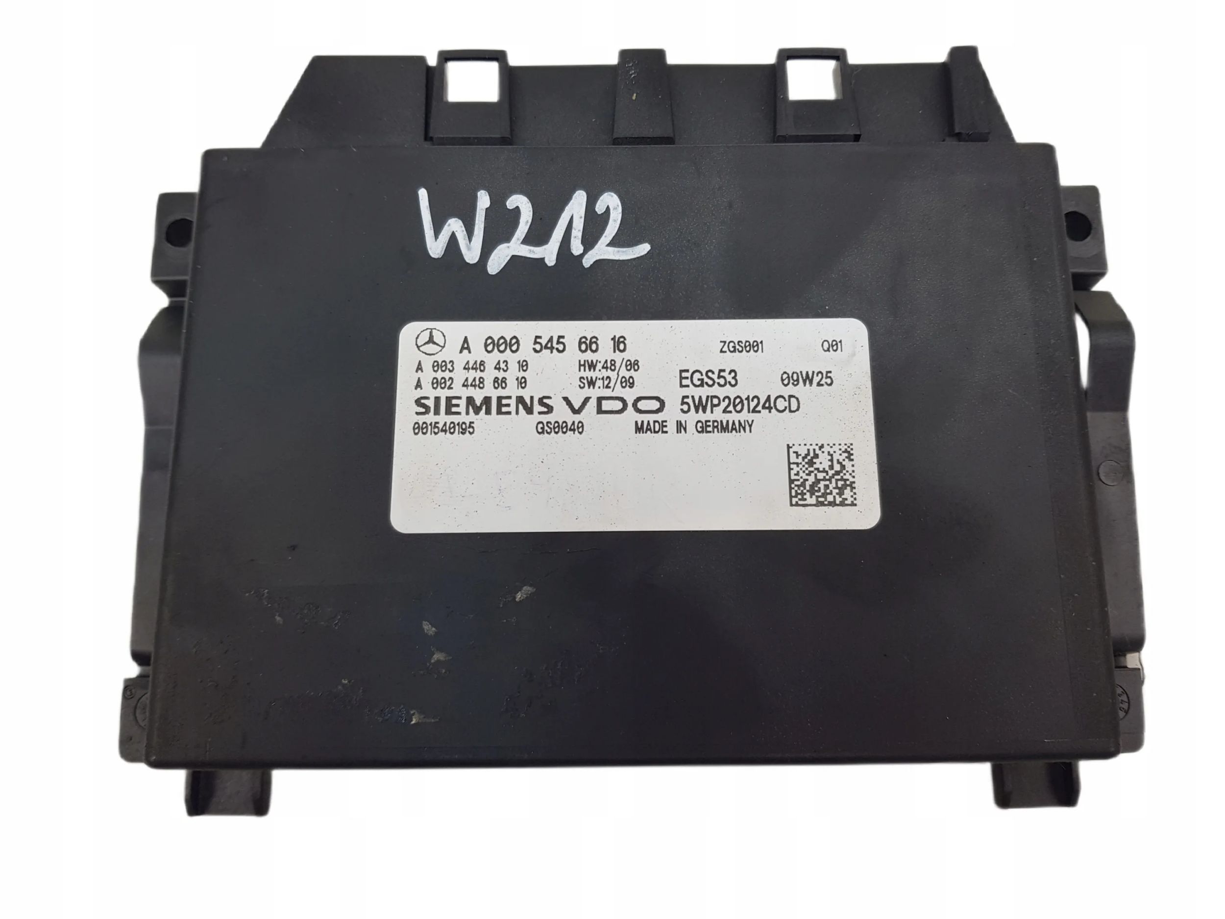 Модуль коробки передач MERCEDES W212 A0005456616