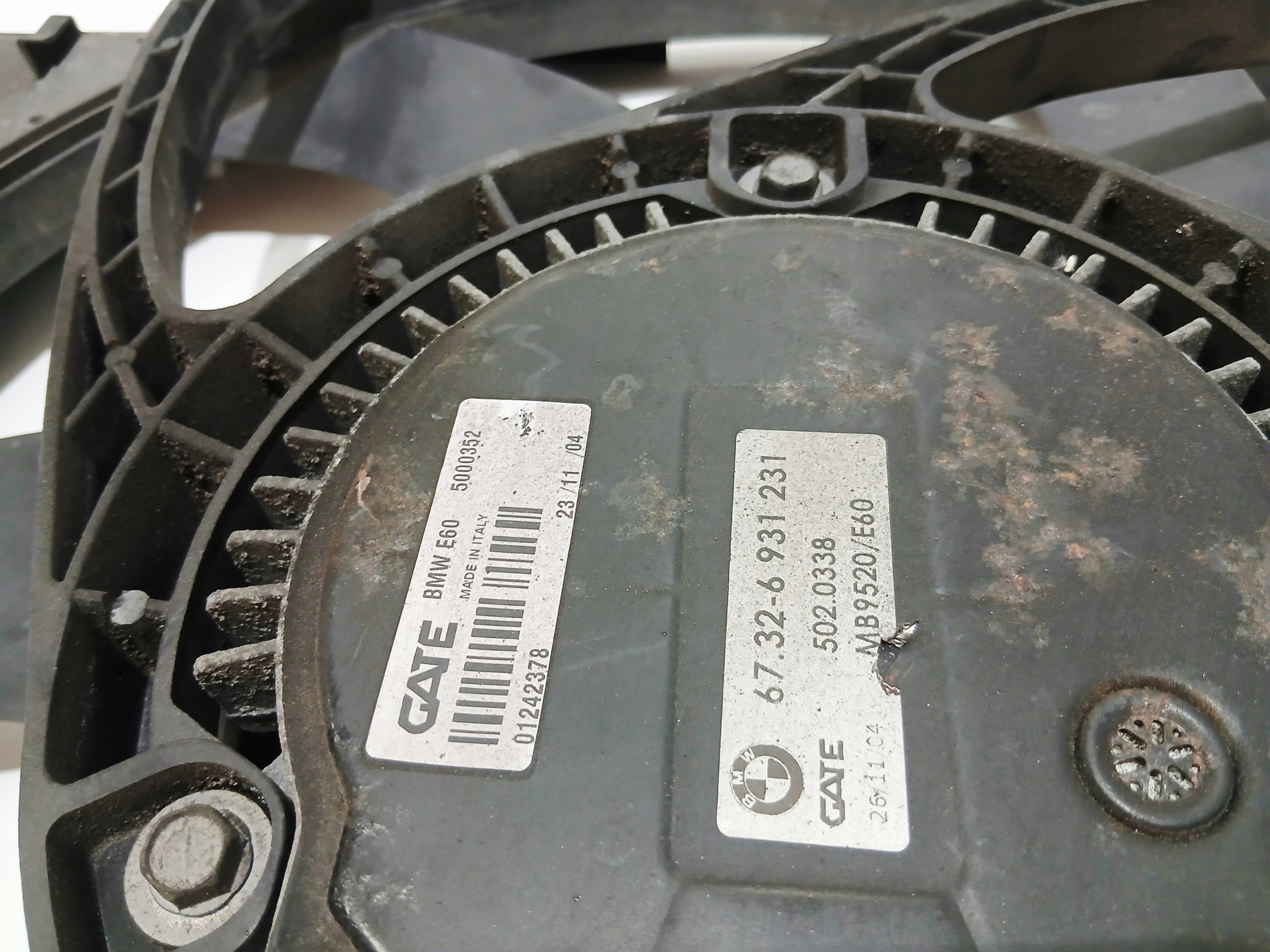 ventilátor chladiče BMW E60 M54 6931231 7526824