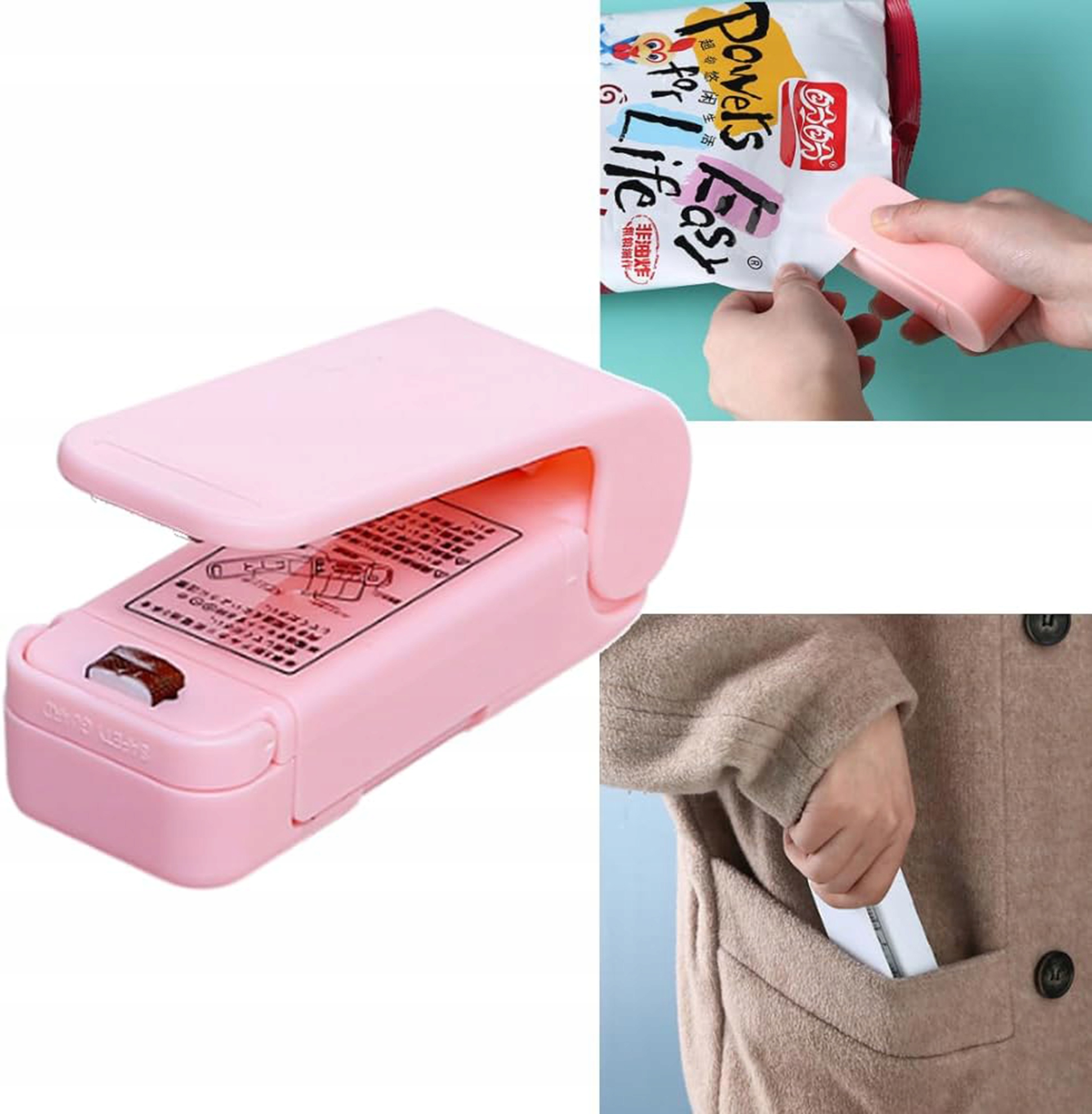 MAŁA ZGRZEWARKA BEZPRZEWODOWA DO FOLII WORECZKÓW WORKÓW ŻYWNOŚCI JEDZENIA Marka LAZYhome