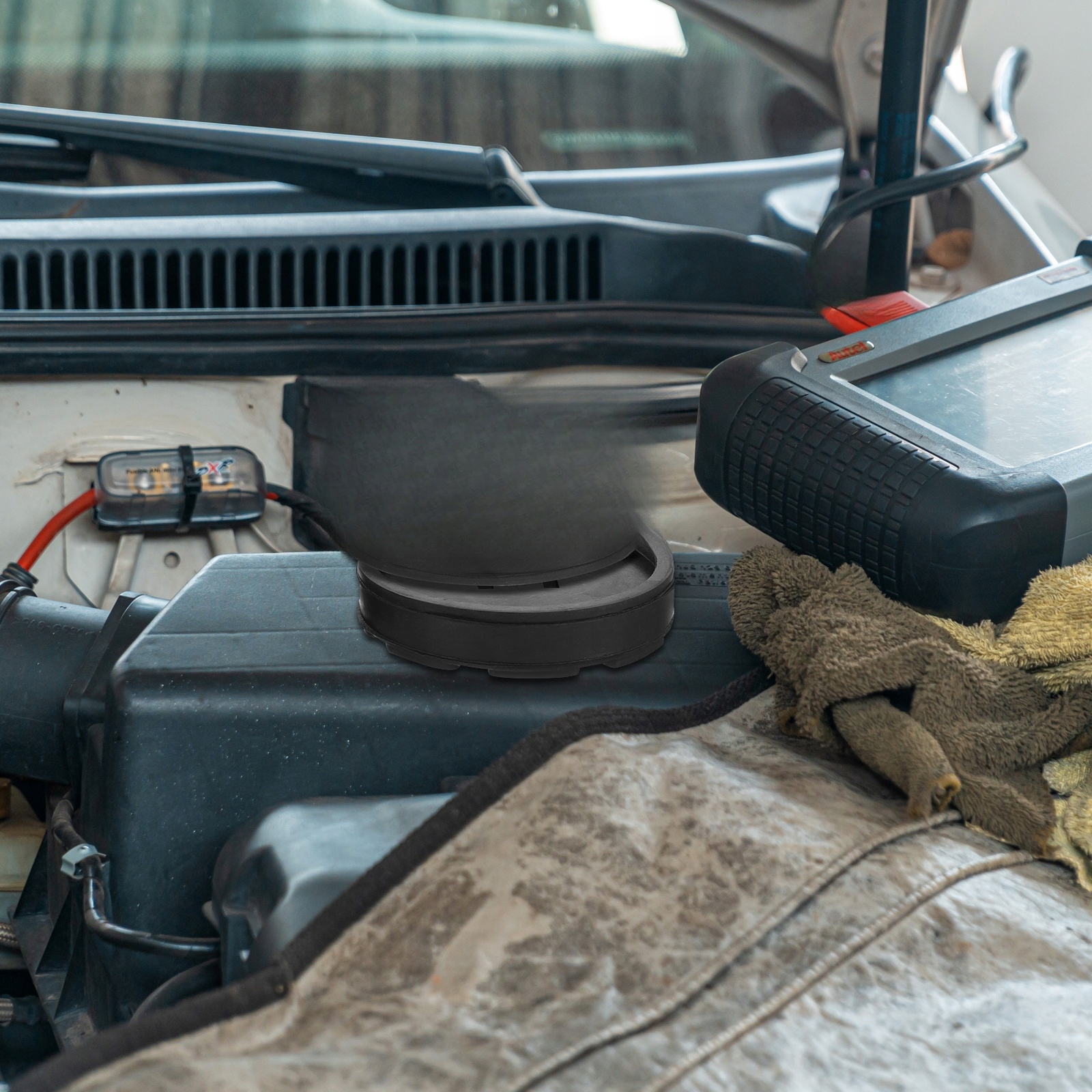 2 SZT. PODNOŚNIK PODŁOGOWY PODKŁADKA PODNOSZĄCA GUMOWA Marka bez marki