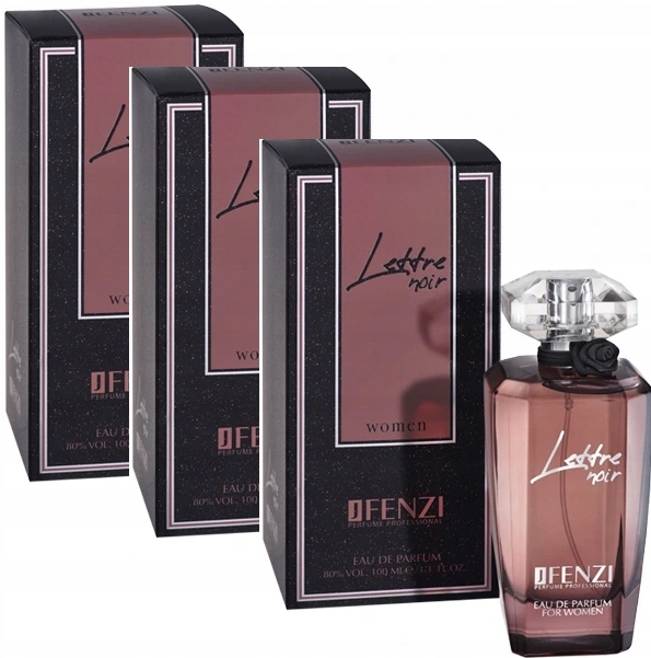 JFenzi Lettre Noir 3x100ml edp Dárek