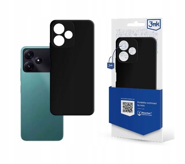 Etui 3mk Matt Case na Xiaomi Poco M6 Pro 5G czarne 3mk Protection