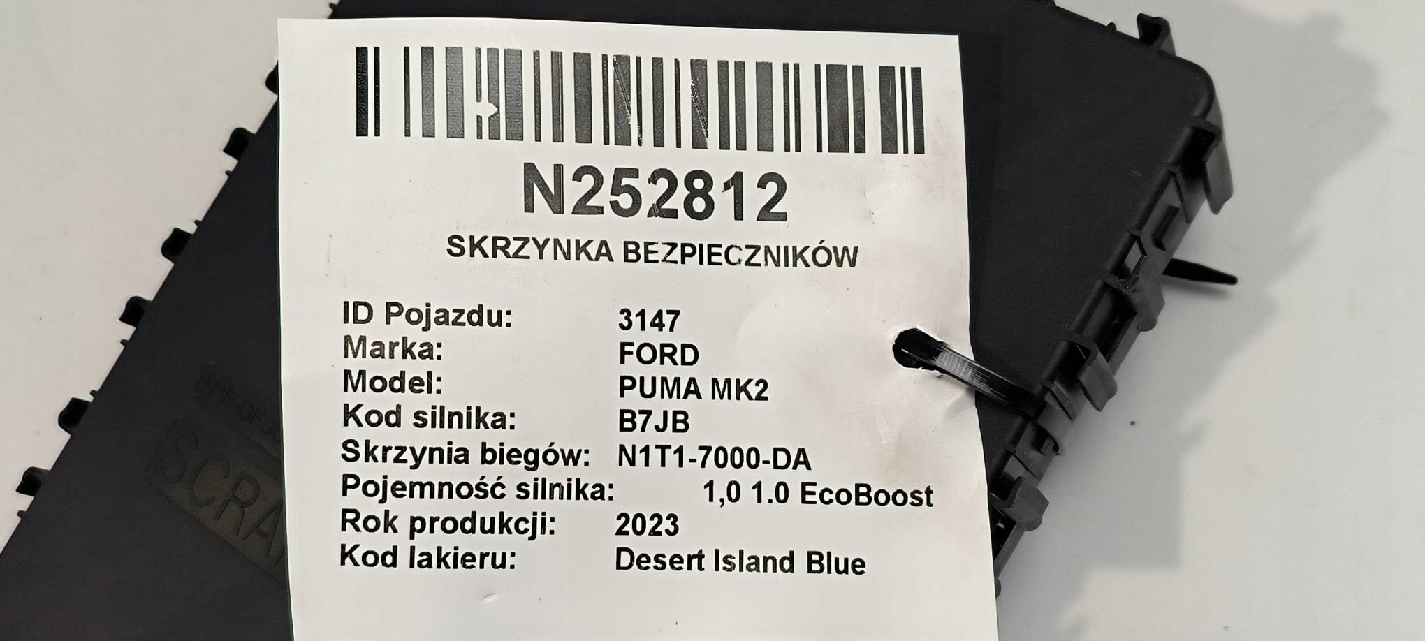Module fusibles BCM LU5T-15604-BJAE FORD PUMA MK2