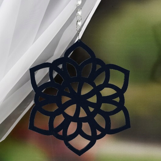 KOMPLET NA OKNO GRANATOWE ZASŁONY I FIRANY Z ZAWIESZKAMI Materiał woal