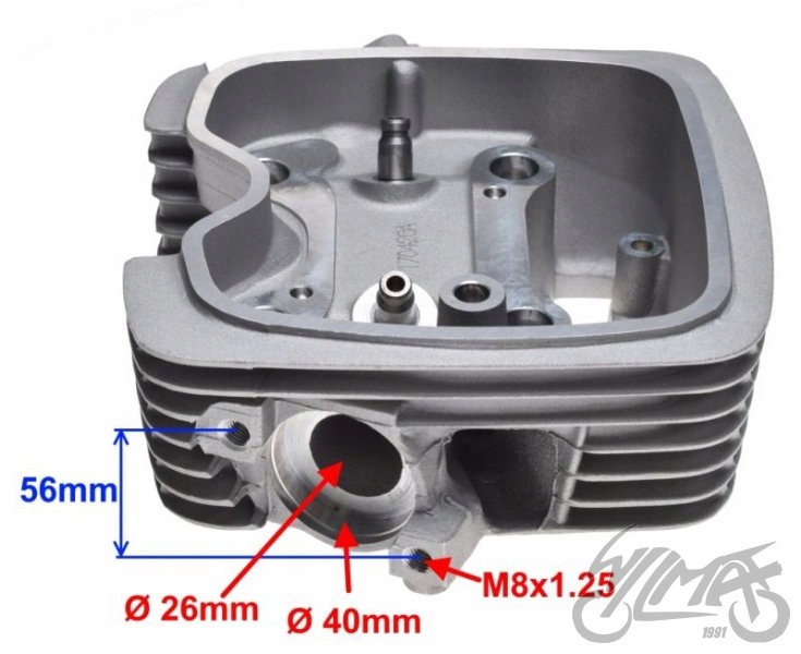 A9 - ГОЛОВКА ДЛЯ HONDA CBF 125