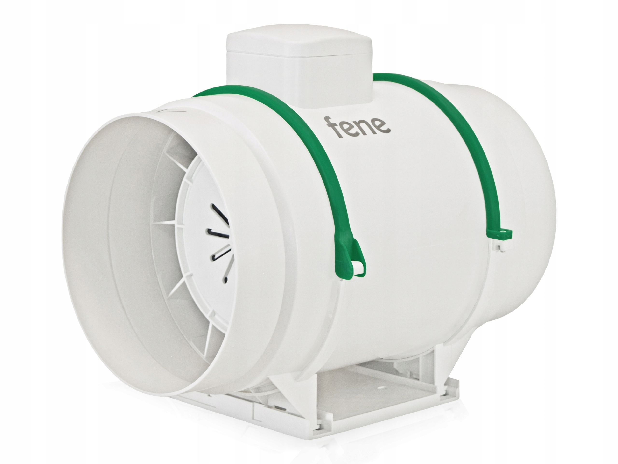Kanálový ventilátor 980 m³/h, plastový, průmyslový, výkonný, 200 mm
