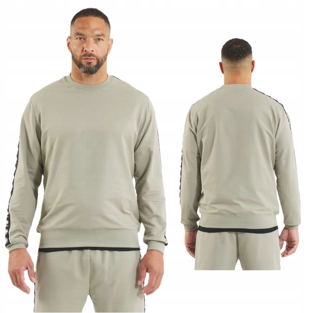 Pitbull West Coast Pánská Mikina Bez Kapuce Tape Nugget Šalvějová M