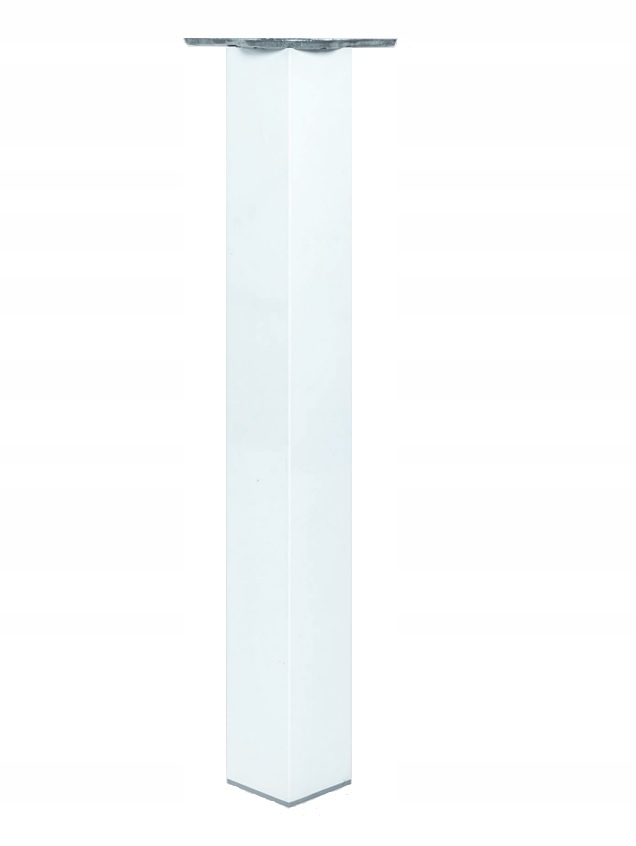 

Noga Nogi Do Stołów L-710 Kwadrat Alu 80x80 Biała